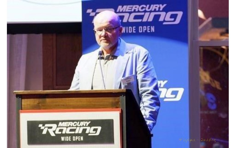 Stuart Halley, γενικός διευθυντής του Mercury Racing